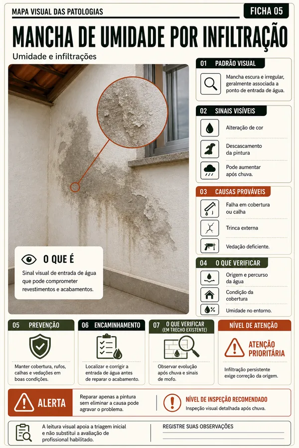 Prévia da ficha sobre mancha de umidade